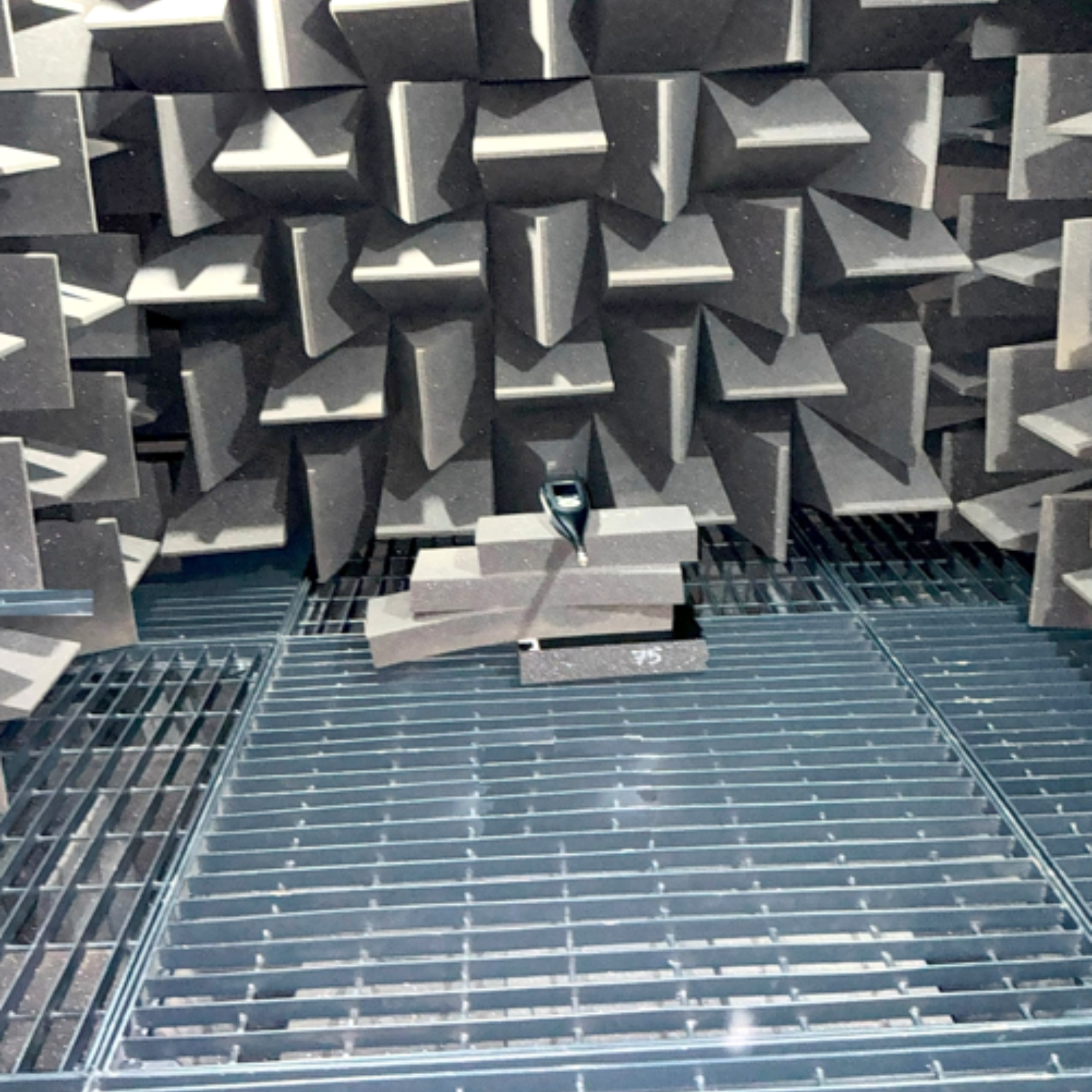 Inside Anechoic Chamber